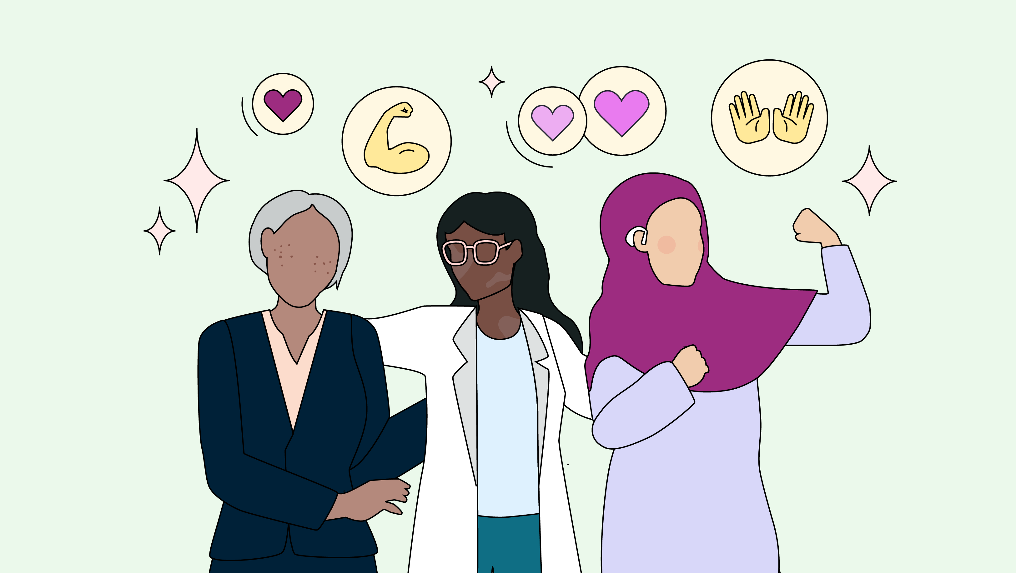 Women's History Month social media