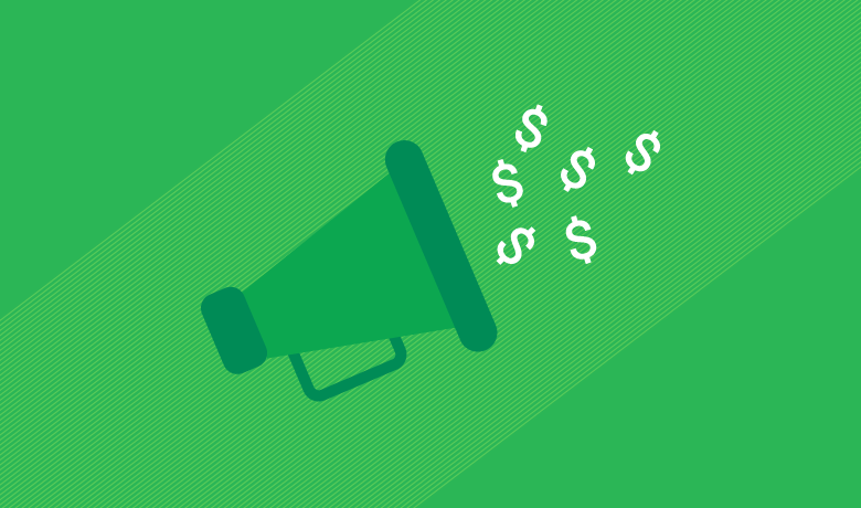 Megaphone with Money